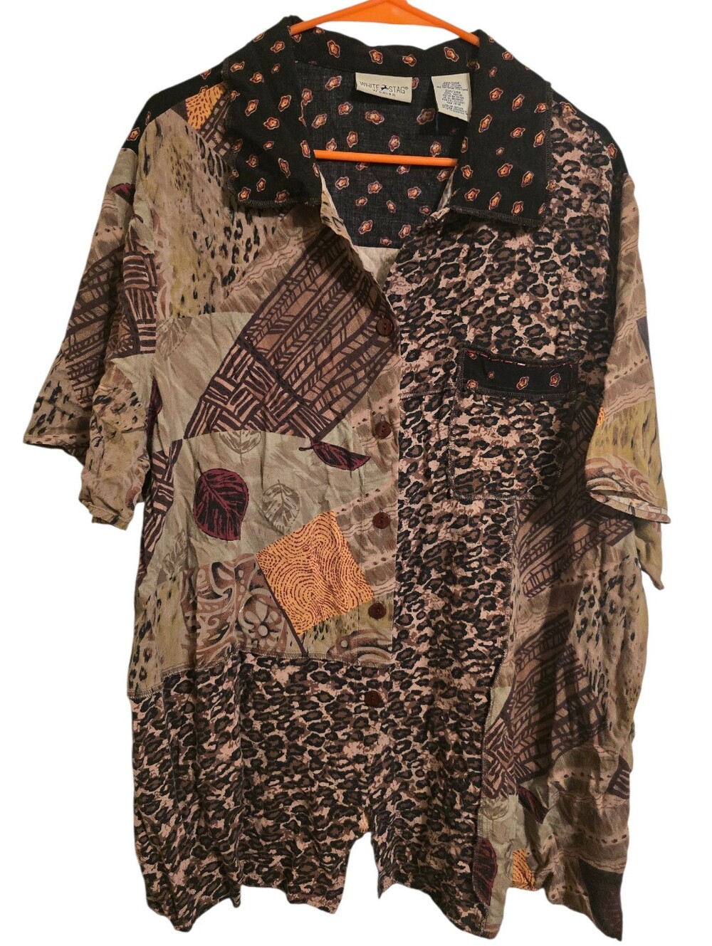 🔥CLEAROUT ADD 3 FIRE LISTINGS FOR 50% OFF🔥Vintage | Boho 90s Button Down